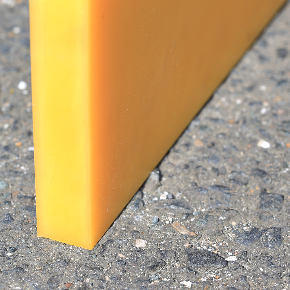 Schneeräumleiste Aus Polyurethan – 1250 X 100 X 20 Mm – Schürfleiste Für Schneepflug, Made In Germany